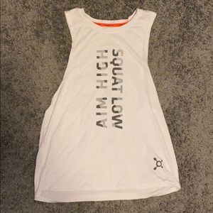 Orangetheory “Squat High Aim Low” tank
